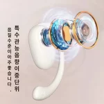 [16h 연속 재생] 회전식 귀걸이형 무선 블루투스 이어폰 안정적 접속 빠른 페어링 충전 케이블 포함 스포츠 운동 전용 - 이미지 3